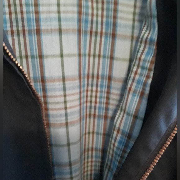 Vintage OAKBROOK SPORTSWEAR Navy Men's Zip Front Jacket 1960s SEARS Size 46 Long - Picture 4 of 9